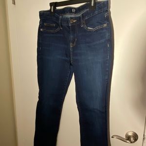 BRAND NEW GAP Straight Dark Wash Jeans